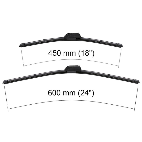 Escovas limpa-vidros para pára-brisas para Opel Insignia I Liftback, Sedan, Sports Tourer (09.2008-2017) - planas