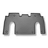 Tapetes TPE para Tesla Model X SUV (01.2021-....) - 6 lugares; II fileira
