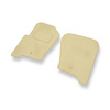 Tapetes de veludo para carros Land Rover Discovery III SUV (2004-2009) - Tapetes para carros bege