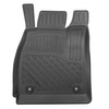 Conjunto de tapetes de bagageira e tapetes de carro feitos sob medida para Opel Insignia A Liftback, Sedan (2008-05.2017) - porta-malas plano com roda sobressalente completa e/ou sistema Infiniti (subwoofer)