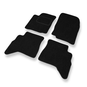 Tapetes de feltro para carros Suzuki Grand Vitara I (1997-2005) - Tapetes para carros preta