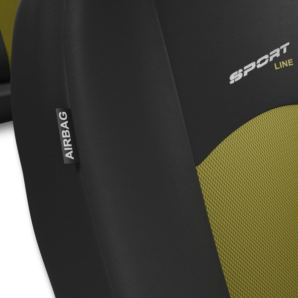 Capas de carro universais para Mercedes-Benz Classe A W168, W169 (1997-2012) - amarelo