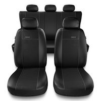 Capas de carro universais para Dacia Sandero I, II (2008-2019) - preto