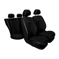 Conjunto de capas para bancos de carro Fiat Sedici Crossover (2006-2014) - preto