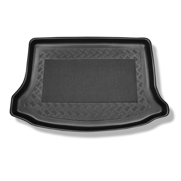 Tapete para a bagageira projetado para Volvo V40 II Hatchback (07.2012-07.2019) - parte inferior do porta-malas; para carros sem base dupla no porta-malas
