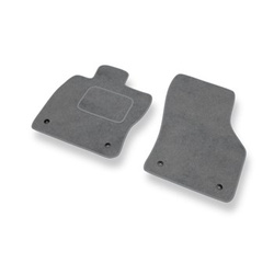 Tapetes de veludo para carros Volkswagen Passat B8 Sedan, Variant (2014-2023) - Tapetes para carros cinza