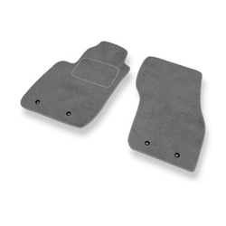 Tapetes de veludo para carros Volvo V40 I Combo (1995-2004) - Tapetes para carros cinza
