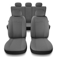 Capas de carro universais para Audi A3 8L, 8P, 8V (1996-2019) - cinza