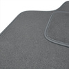 Tapetes de veludo para carros Opel Combo D (2011-2018) - Tapetes para carros cinza