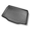 Conjunto de tapetes de bagageira e tapetes de carro feitos sob medida para Fiat 600e Hatchback (09.2023-....) - parte inferior do porta-malas; sem base móvel de porta-malas