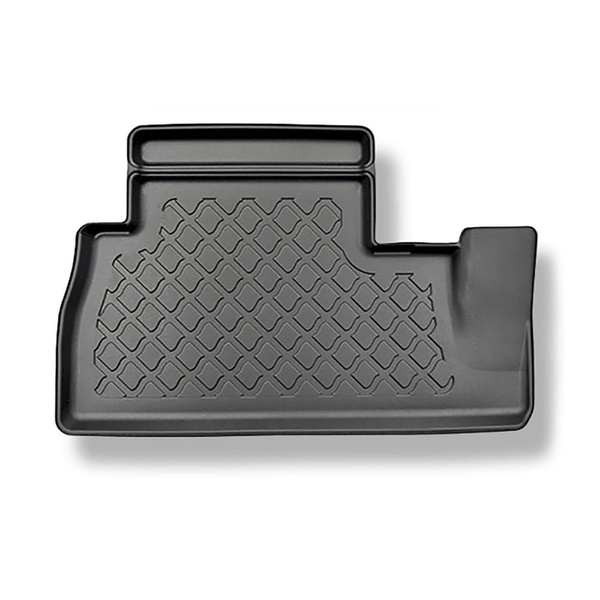 Conjunto de tapetes de bagageira e tapetes de carro feitos sob medida para Peugeot Rifter Van (06.2018-....) - 5 lugares; longa distância entre eixos; também para a versão elétrica