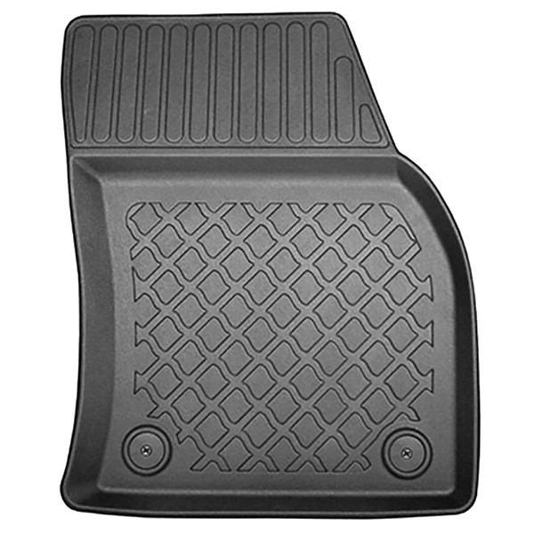 Tapetes TPE para Volkswagen Touran II Minivan (09.2015-....) - 5 ou 7 lugares; sem terceira fileira