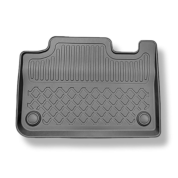Conjunto de tapetes de bagageira e tapetes de carro feitos sob medida para Tesla Model Y SUV (08.2021-2025) - 5 lugares; porta-malas traseiro