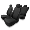 Capas de carro universais para Volkswagen Caddy I, II, III, IV (1983-2019) - cinza escuro