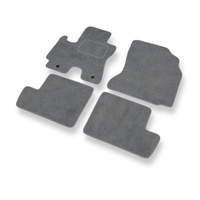 Tapetes de veludo para carros Toyota RAV4 II (2000-2005) - Tapetes para carros cinza