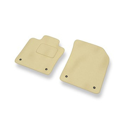 Tapetes de veludo para carros Volvo XC60 II SUV (2017-....) - Tapetes para carros bege