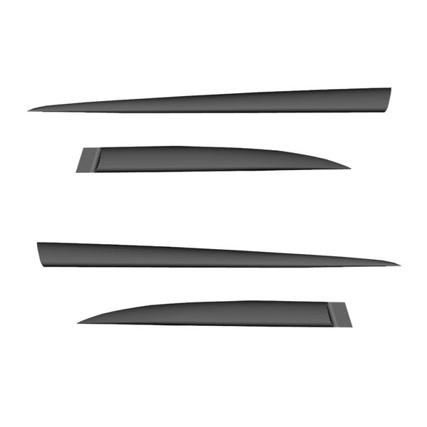 Fitas laterais compatíveis com Hyundai Ioniq 6 Sedan (2022-....)