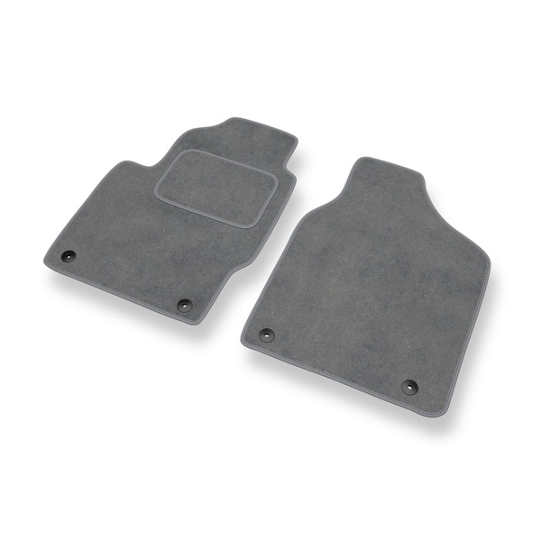 Tapetes de veludo para carros Ford Galaxy I Minivan (1995-2000) - Tapetes para carros cinza