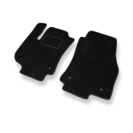 Tapetes de veludo para carros Opel Zafira B (2005-2012) - Tapetes para carros preta