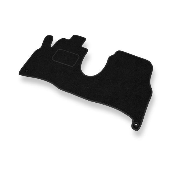 Tapetes de feltro para carros Citroen C8 Minivan (2002-2014) - Tapetes para carros preta