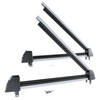 Porta-esquis de tejadilho - Ski rack M-7703s - prata - para 3 pares de esquis ou 2 pranchas de snowboard