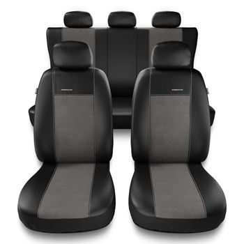 Capas de carro universais para Nissan Note I, II (2005-2016) - cinza
