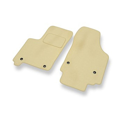 Tapetes de veludo para carros Opel Meriva A Minivan (2002-2010) - Tapetes para carros bege
