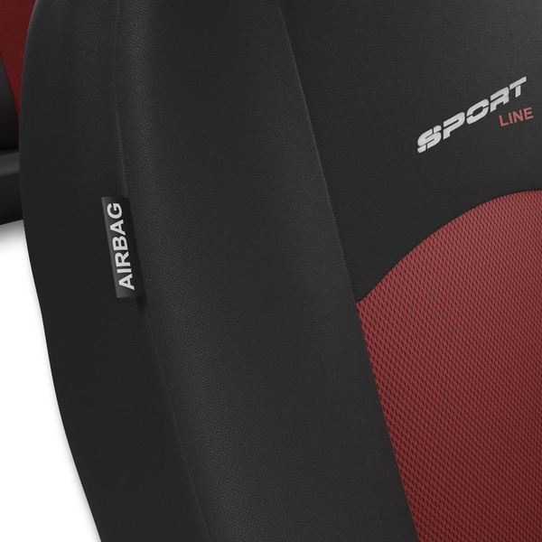 Capas de carro universais para Citroen Nemo (2008-2019) - vermelho