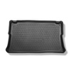 Tapete para a bagageira projetado para Nissan NV300 Van (11.2016-....) - versão short; versão de passageiro (combi/tour); para a terceira fileira de assentos; assentos fixos, montados em ganchos