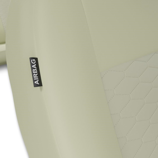 Capas de carro universais para Audi Q3 I, II (2011-....) - Tipo 3 (bege)