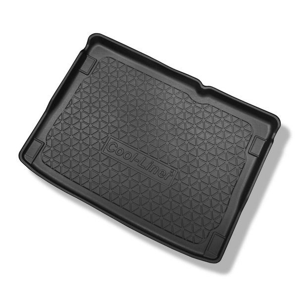 Conjunto de tapetes de bagageira e tapetes de carro feitos sob medida para Suzuki Vitara SUV (03.2015-2019) - a todos os níveis do base de arranque móvel; antes do facelift em 2019