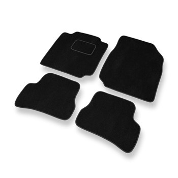 Tapetes de veludo para carros Nissan Micra III Hatchback, Convertível (2002-2010