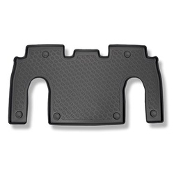 Tapetes TPE para Tesla Model X SUV (10.2016-....) - 6 lugares; II fileira