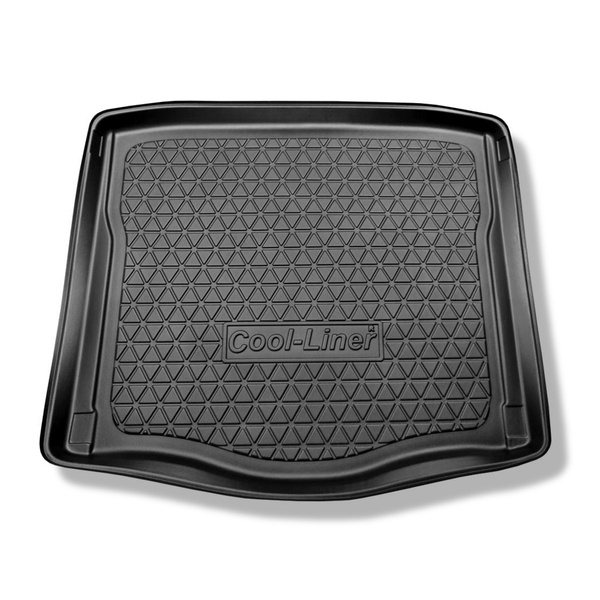 Tapete para a bagageira projetado para Mercedes-Benz CLA C117 Coupé (03.2013-03.2019) - sem compartimento esquerdo e direito
