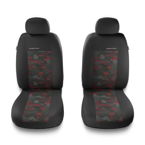 Capas de carro universais para Mercedes-Benz 190 (1982-1993) - vermelho