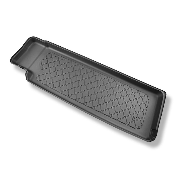 Conjunto de tapetes de bagageira e tapetes de carro feitos sob medida para Tesla Model X SUV (01.2021-....) - 6/7 lugares; para a terceira fileira de assentos