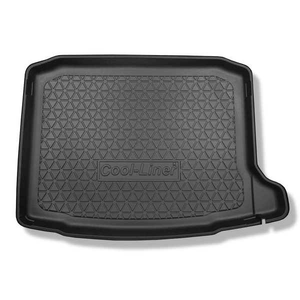 Tapete para a bagageira projetado para Cupra Ateca Crossover (11.2018-....) - parte inferior do porta-malas; modelos sem base móvel de porta-malas