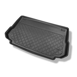Tapete para a bagageira projetado para Ford B-MAX Minivan (09.2012-11.2017) - parte superior do porta-malas (móvel, base dupla do porta-malas na posição superior)