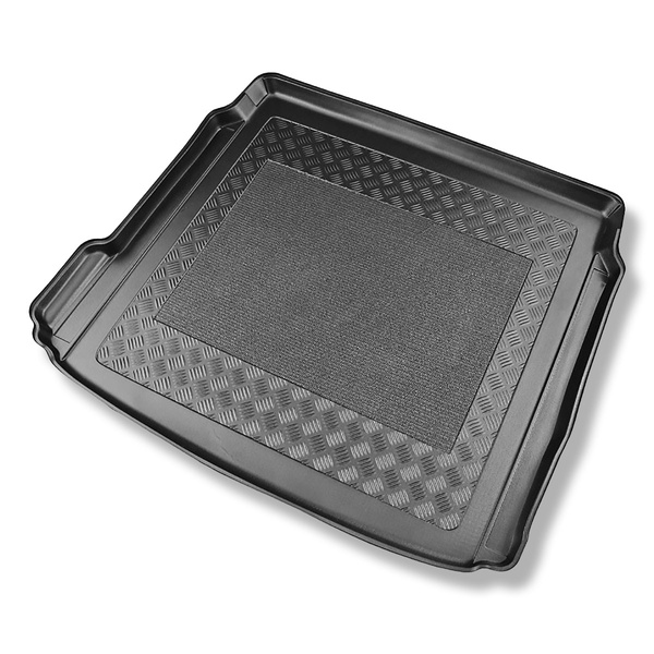 Tapete para a bagageira projetado para Peugeot 508 II SW (06.2019-....) - também para modelos com trilhos de montagem; também para híbridos