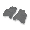 Tapetes de veludo para carros Kia Sportage II SUV (2004-2010) - Tapetes para carros cinza