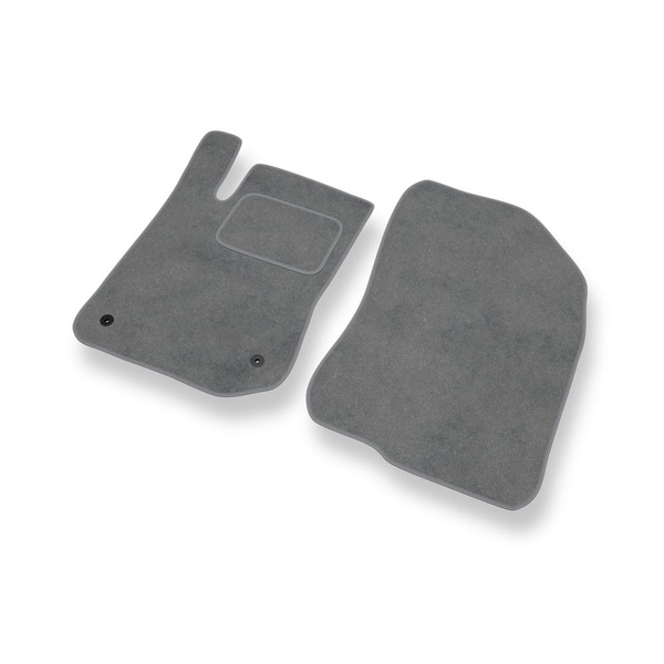 Tapetes de veludo para carros Peugeot 2008 SUV (2013-2019) - Tapetes para carros cinza