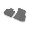 Tapetes de veludo para carros BMW X3 SAV (2018-2024) - Tapetes para carros cinza