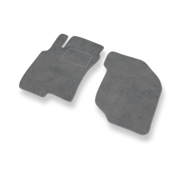Tapetes de veludo para carros Nissan X-trail I SUV (2001-2007) - Tapetes para carros cinza