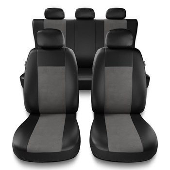 Capas de carro universais para Dacia Sandero I, II (2008-2019) - cinza