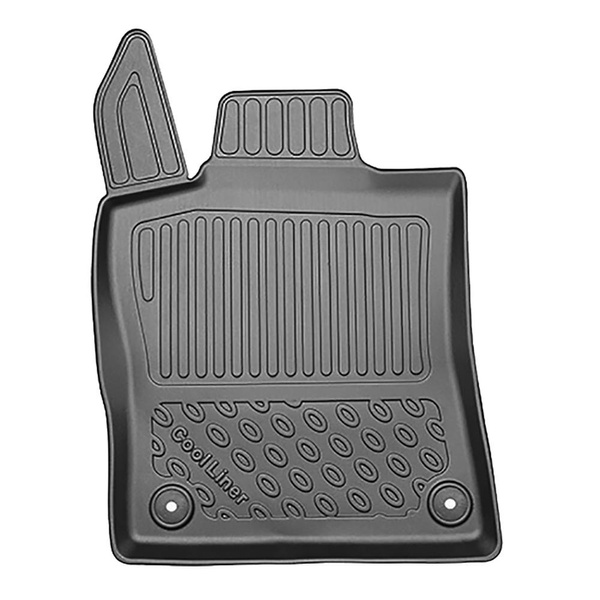 Conjunto de tapetes de bagageira e tapetes de carro feitos sob medida para Peugeot 308 III Plug-in Hybrid Hatchback (12.2021-....) - também para Plug-in Hybrid; não para a versão elétrica