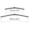 Escovas limpa-vidros para pára-brisas para Audi A1 8X Hatchback, Sportback (05.2010-2018) - planas