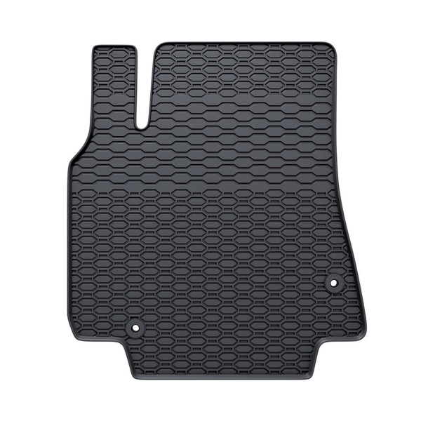 Tapetes de borracha para automóveis Peugeot Partner II Van (2008-2018) - preto - 2 pcs.