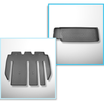 Conjunto de tapetes de bagageira e tapetes de carro feitos sob medida para Tesla