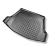 Tapete para a bagageira projetado para Toyota bZ4X SUV (07.2022-....) - parte superior do porta-malas; base móvel na posição mais alta; compartimento esquerdo removível em modelos com subwoofer