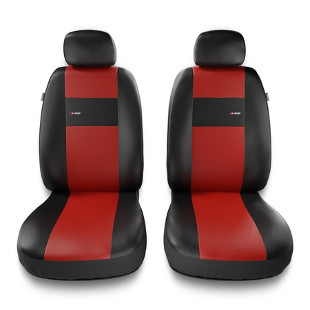 Capas de carro universais para Audi A3 8L, 8P, 8V (1996-2019) - vermelho